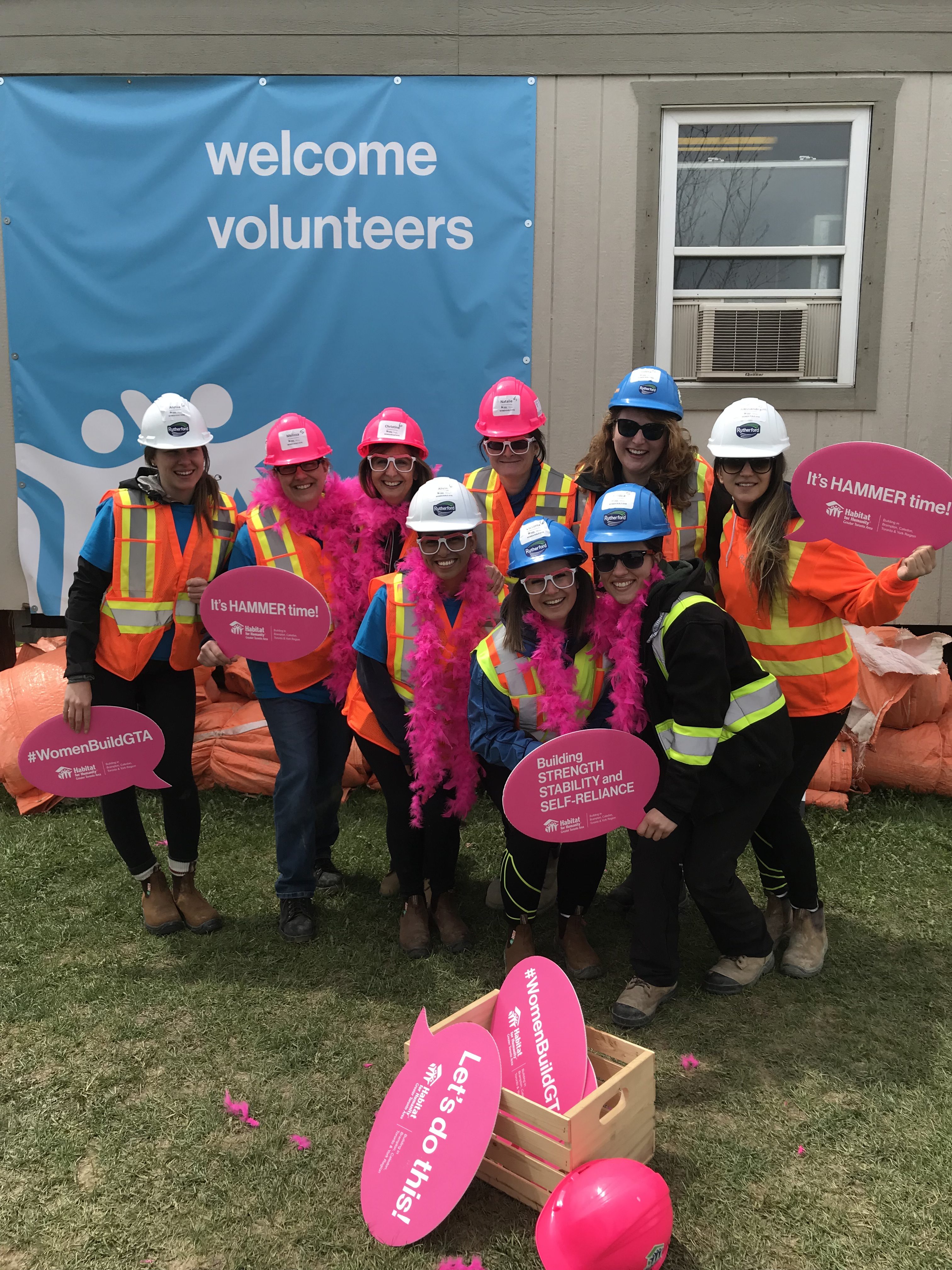 A Successful Day at the Women’s Build 2018