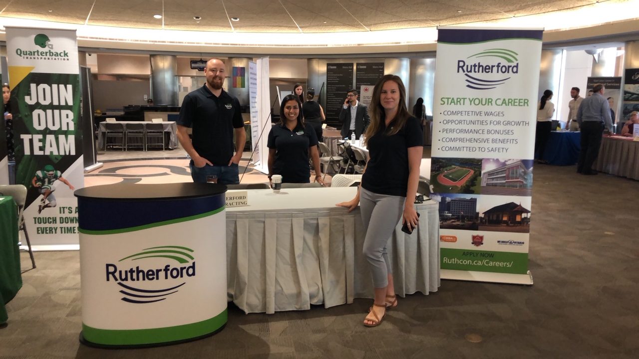 Rutherford Attends Canada Job Expo July 2018